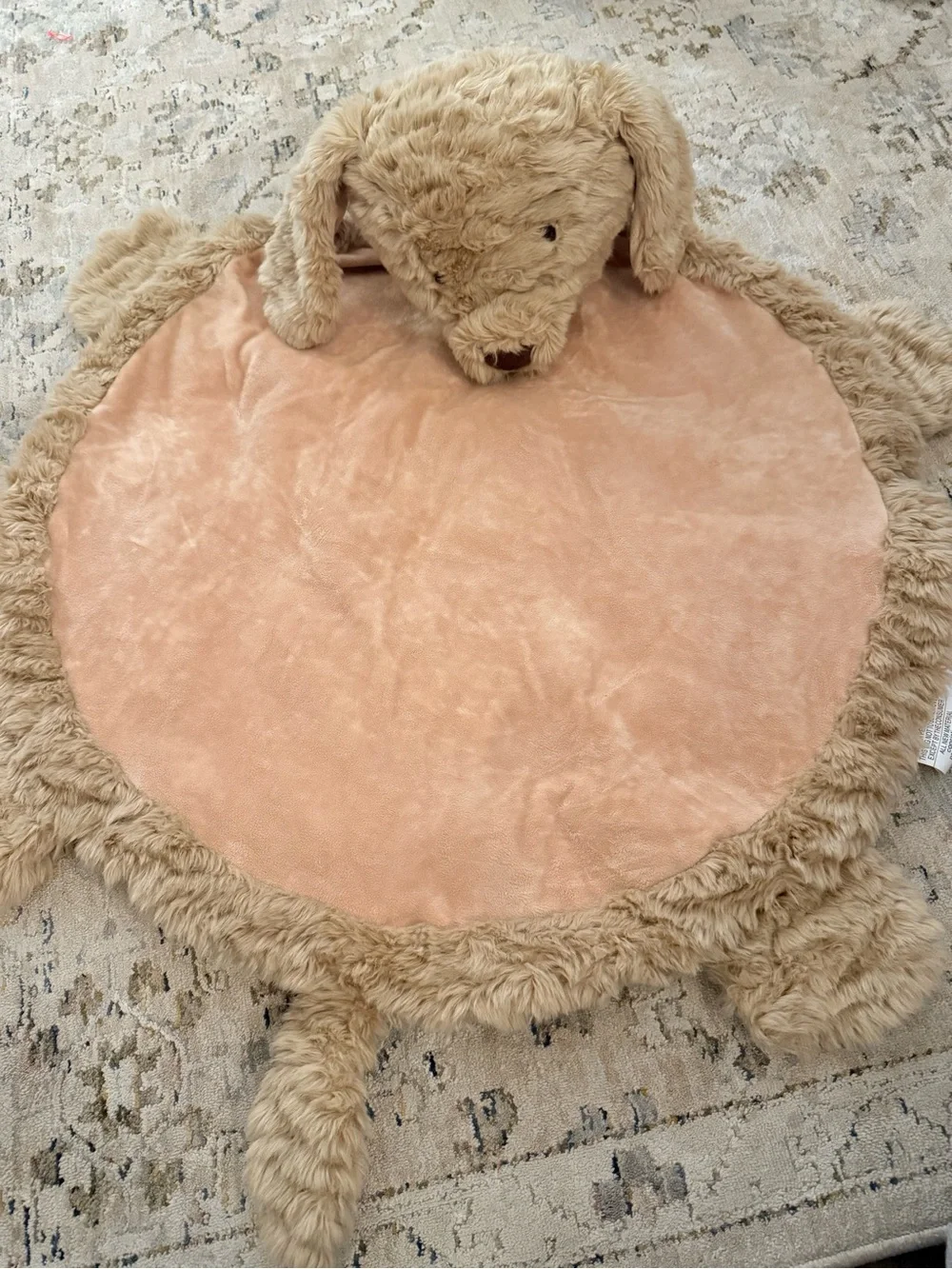 Pottery barn Kids Labradoodle Plush Play Mat